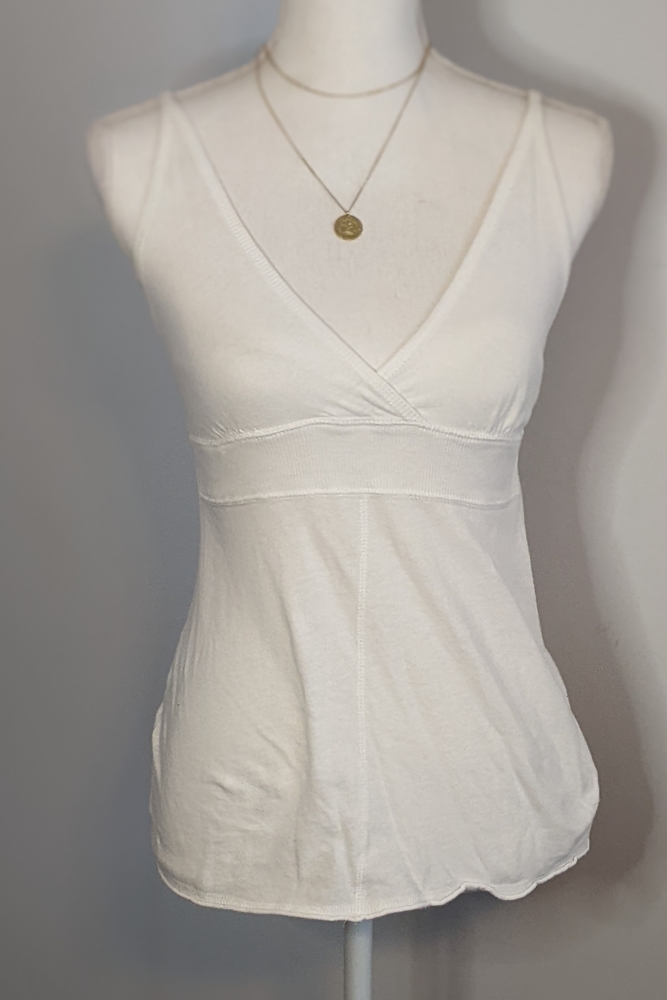 Cute White Tank Top